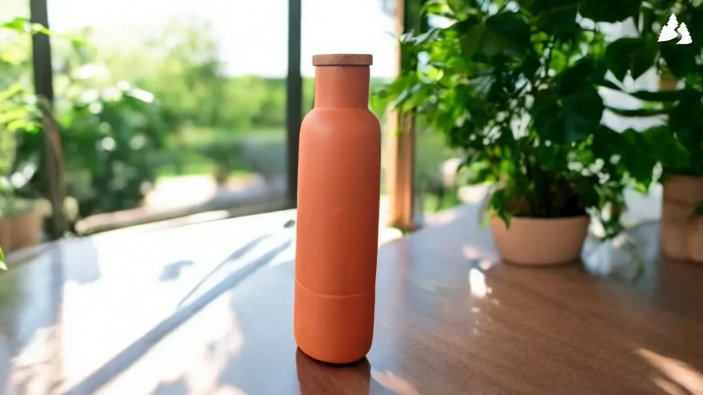 Forestrails clay water bottle