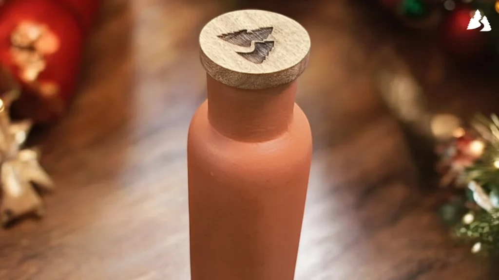 Forestrails clay water bottle