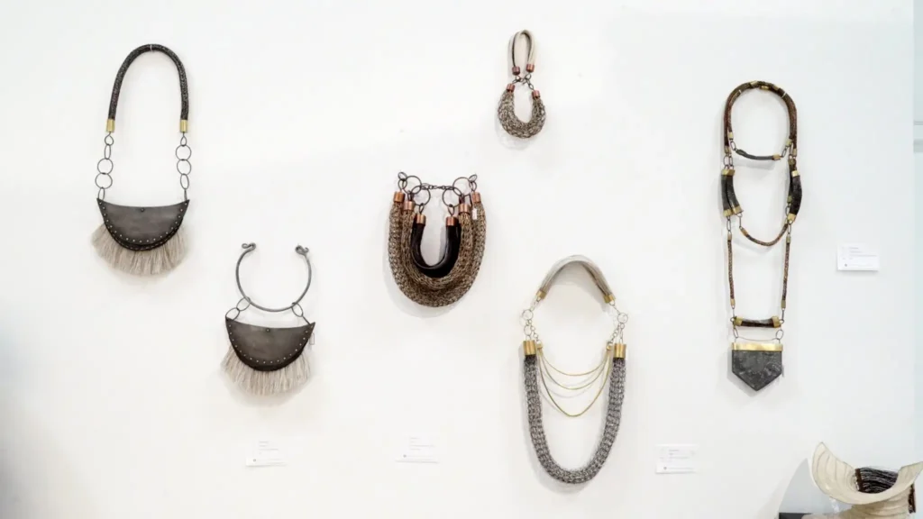 Sustainable pieces of jewelry made with eco-friendly materials