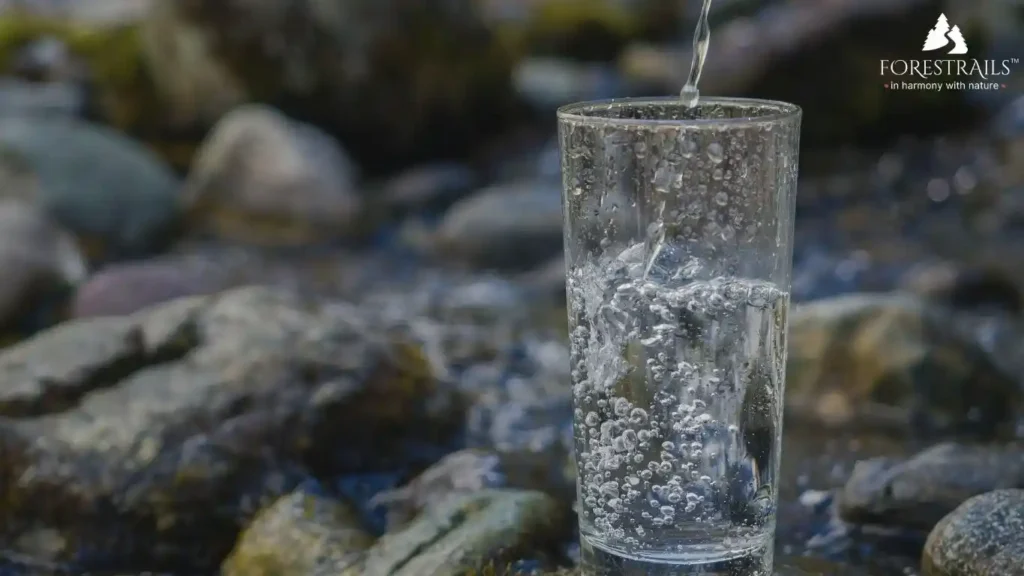Pure mineral water