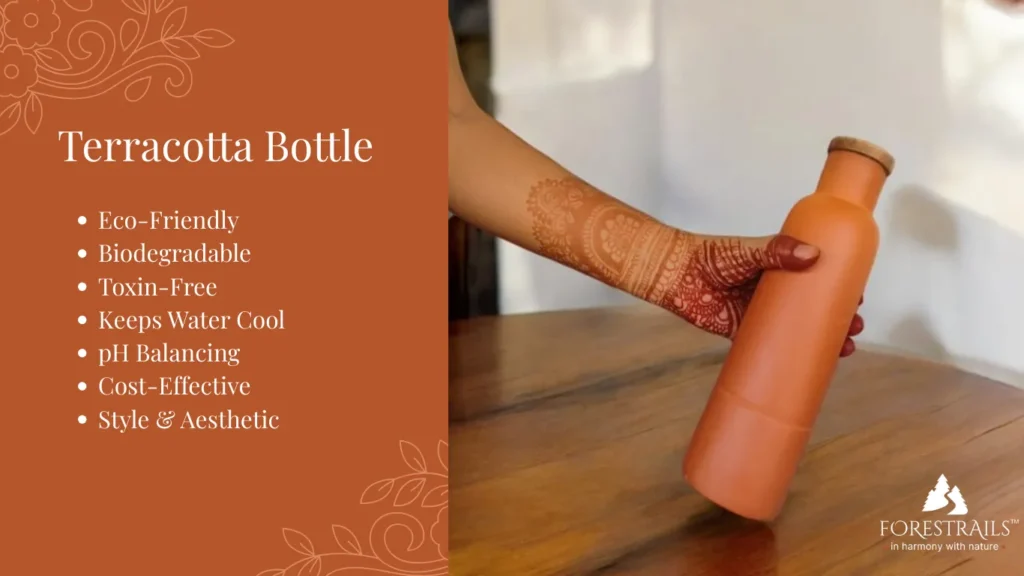 importance of terracotta bottle